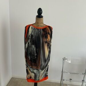 JEAN PAUL GAULTIER MULTICOLOR MID_LENTH DRESS, Size S